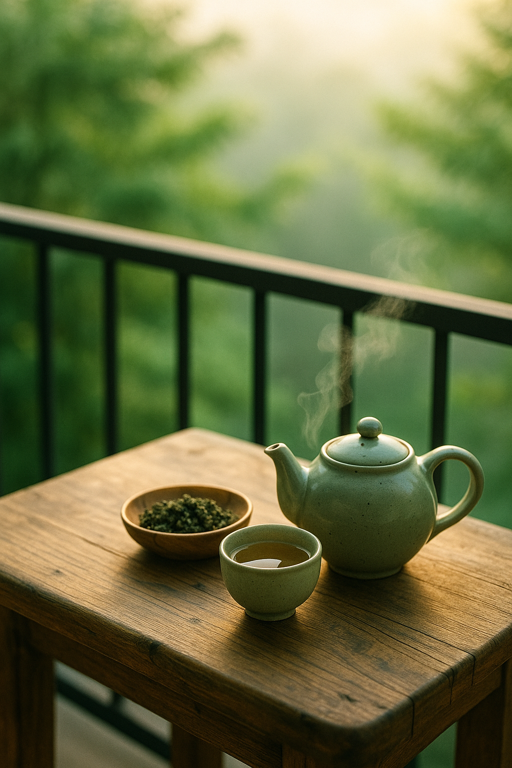 Một buổi sớm không vội vàng – để lòng lặng yên cùng hương trà