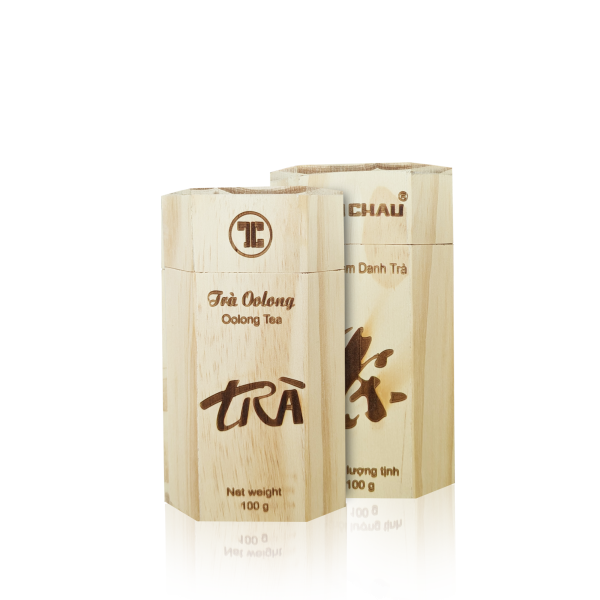 TRÀ OOLONG HỘP GỖ 100G