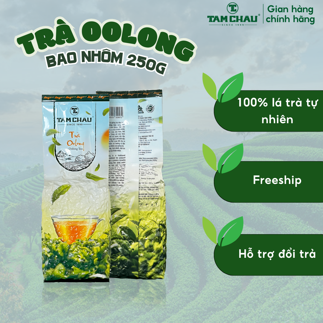 Trà bao nhôm 250g – Nhỏ gọn, tinh tế, dành cho người biết chọn đúng